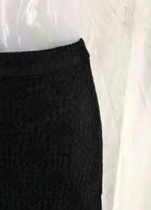 Y2K black skirt