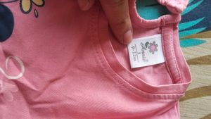 Cute Minnie Mouse Top &amp; Skirt Set