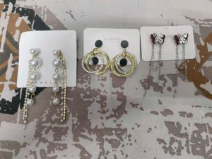 Fashionable Dangle Earrings Set