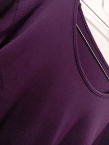 Purple Long Sleeve Top