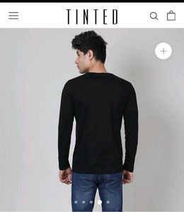 Tinted Basic Full Sleeves Slim Fif Tshirt