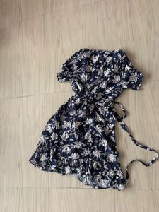 Floral Wrap Dress