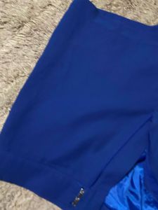 Royal Blue Tailored Shorts