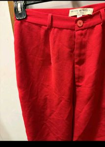 Vibrant Red Women's Shorts