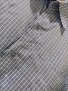 Men's Blue Checkered Shirt