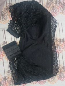 Elegant Black Lace Bralette