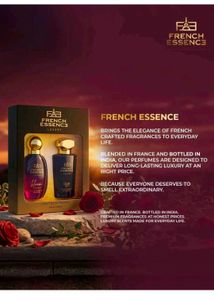 French Essence Luxury Perfume Set for men and wome