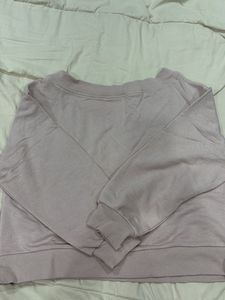 Pastel Oversized off the shoulder Sweatshirt