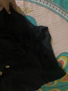 Chic Black Button-Up jumpsuit