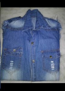 Stylish Denim Tunic Top🥰