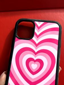Pink Heart Phone Case- iPhone 11