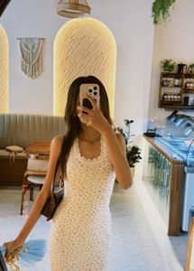 Floral Print Mini Dress (S)