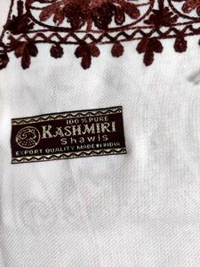 Elegant Embroidred Kashmiri Stole ✨🆕💥