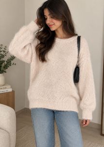 Cozy Fuzzy Knit Sweater