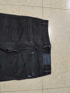 Grey Washed Denim Jeans