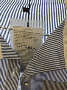 Stylish Striped Cropped Shirt