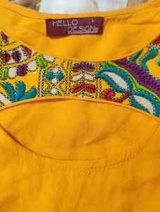 Ethnic Maxi Dress in Size L