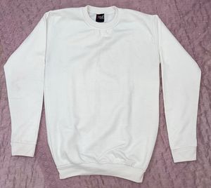 Cream Crew Neck Sweatshirt