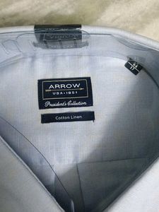 Arrow Men's Light Blue Formal Shirt
