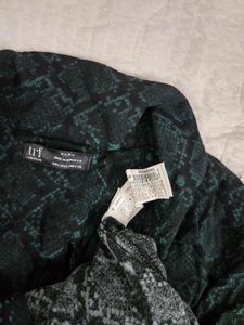 zara Chic Snake Print dress fits S/M