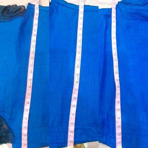 Wedding Wear Slit Gown With Lehnga And Dupatta