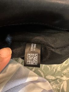 Auth Michael Kors Black Flap Cross Body Bag
