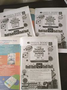 Oswal Books CBSE Class 10 Sample Papers