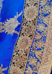 Blue 🔵saree