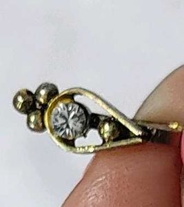 Sparkling Silver nose Ring