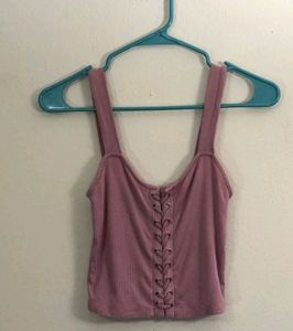 Forever 21 Womens Knit Crop Top