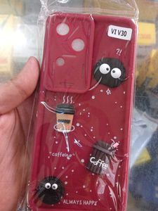 Cute Coffee &amp; Cartoon Phone Case Vivo V30