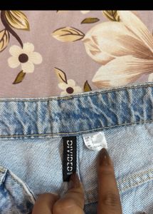 Wide Leg Cream Jeans