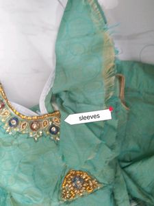 Pitta Green Gown