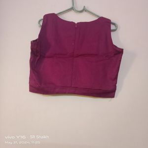 Maroon Two-Piece Set