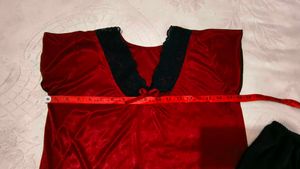 Very Beautiful Satin Top With Shorts