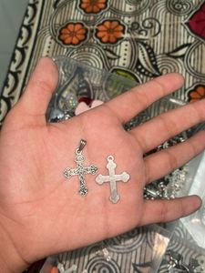 Elegant Cross Pendants Set
