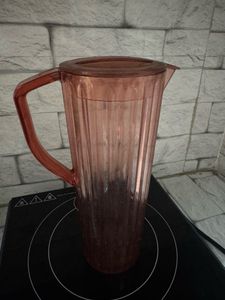 Vintage Rose Plastic Pitcher