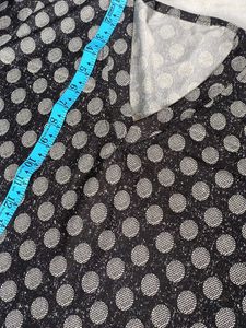 Elegant Polka Dot lycra Abaya  only