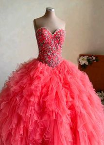 ✨👗 Coral Pink Princess Ball Gown 👑