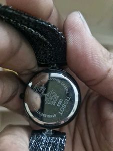tissot Elegant Black Peacock Watch