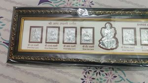 999 Silver Asthlaxmi Frame 24 Inch