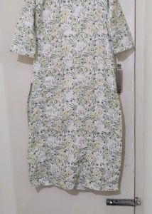 Floral Print Kurta