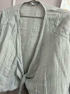 Zara Wrap Around Belt Top