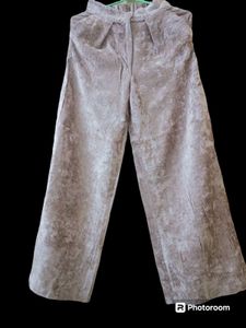 Colette Velvet Wide Leg Pants