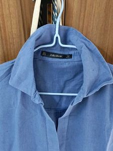 Blue Colour Zara Dress.
