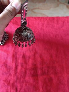 Big Size Oxidised Earrings