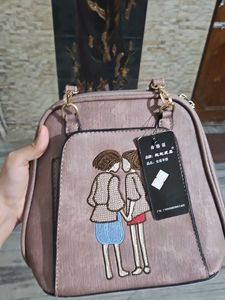 Cute Embroidered Back Pack
