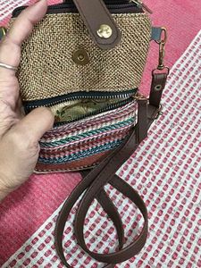 Stylish Woven Crossbody Bag