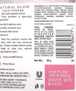 POND's Natural Glow Matte Powder 30G PinkBB Face