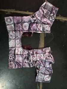 stitched  Printed Blouse